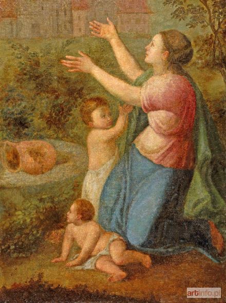 PASZKIEWICZ Józef | SCENA ALEGORYCZNA z MATKĄ i DZIEĆMI PRZY STUDNI, 1817