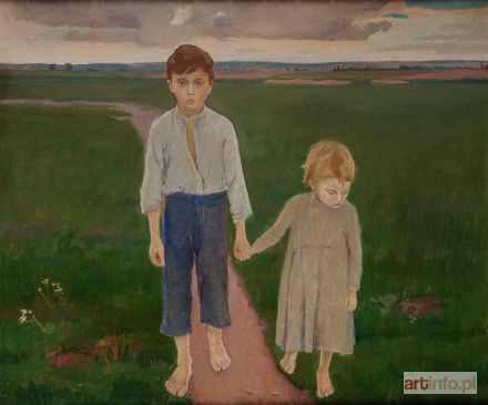 KARSZNIEWICZ Jerzy | Dzieci na łące, 1903 - 1904