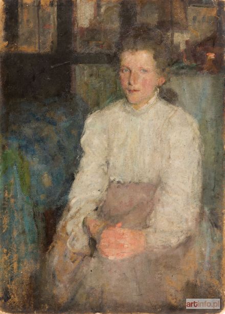 BOZNAŃSKA Olga | Portret Włoszki, około 1902 r.