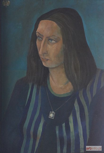 WANIEK Henryk | Portret młodej kobiety, 1967