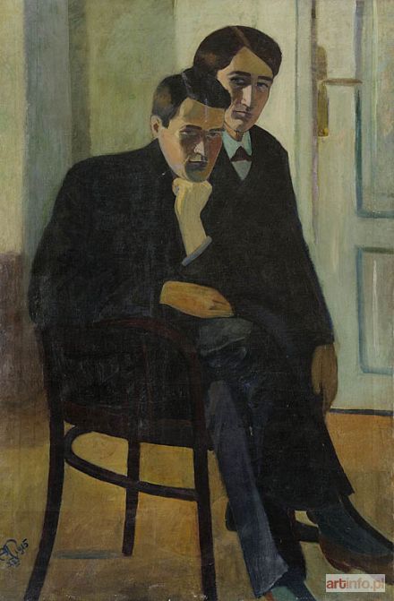 KAMIŃSKI Antoni Józef | PORTRET PODWÓJNY, 1915