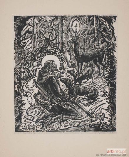 ŻURAWSKI Władysław | Święty Hubert, 1936