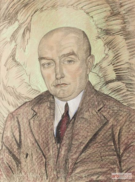 WITKACY - WITKIEWICZ Stanisław Ignacy | Portret mężczyzny, 1930