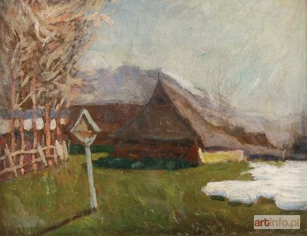 OLPIŃSKI Jan Kazimierz | Przedwiośnie na podgórzu, 1924