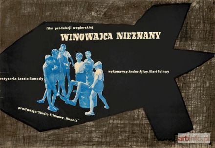 TREUTLER Jerzy | Winowajca nieznany, 1958 r., plakat filmowy