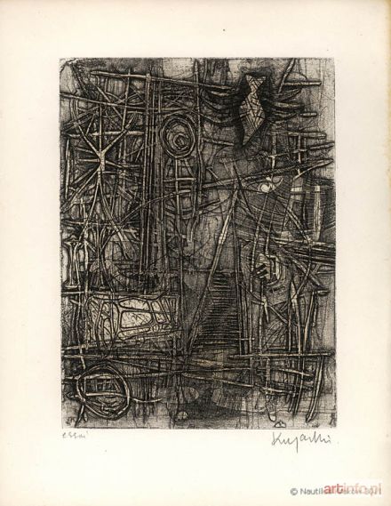 KUJAWSKI Jerzy | La Poutre Creuse III, 1950