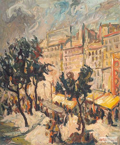 KOWALSKI CHARLEÉ Karol | PEJZAŻ MIEJSKI, 1951