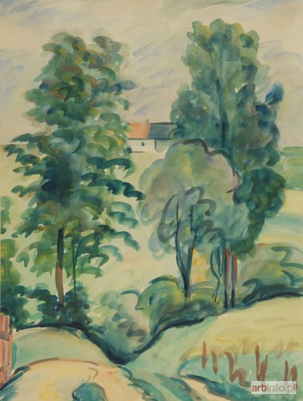 HRYNKOWSKI Jan Piotr (Hryńkowski) | Pejzaż, 1937