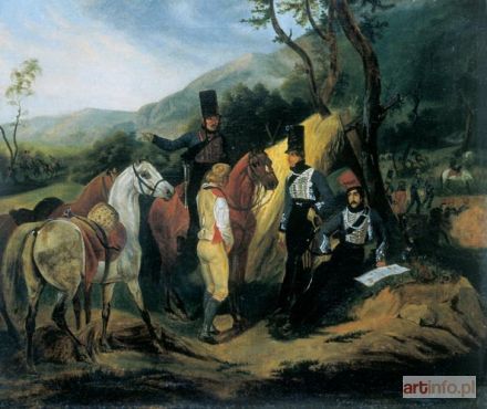 BRODOWSKI Tadeusz (przypisywany) | PRZESŁUCHANIE SZPIEGA, przed 1841 r.