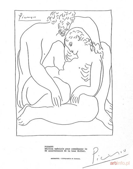 PICASSO Pablo | MIŁOŚĆ JUPITERA I SEMELE, 1969