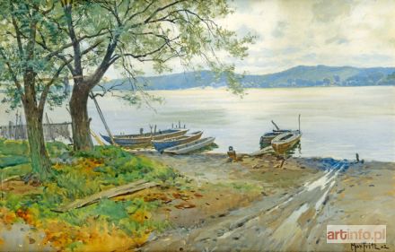 FRITZ Max | ŁODZIE NAD JEZIOREM, 1902