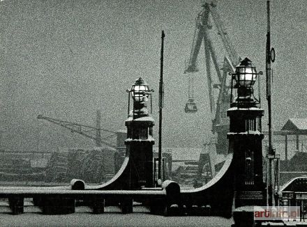 SCHEIDT Josef | Im Hafen, przed 1968