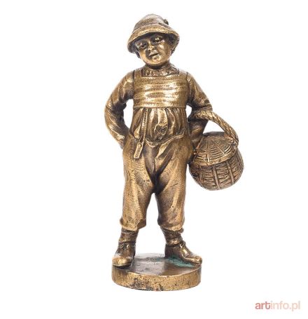 Chłopiec z koszem, XIX/XX w.