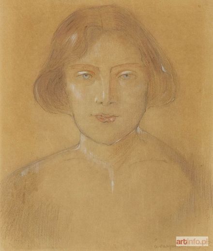 KARPIŃSKI Alfons | Portret kobiety, 1925 r.