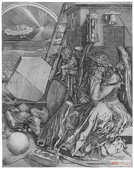 DÜRER Albrecht | Melancholia (XVI w.), kopia z epoki (XVI w.)