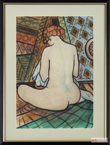 NIESIOŁOWSKI Tymon | Akt siedzący