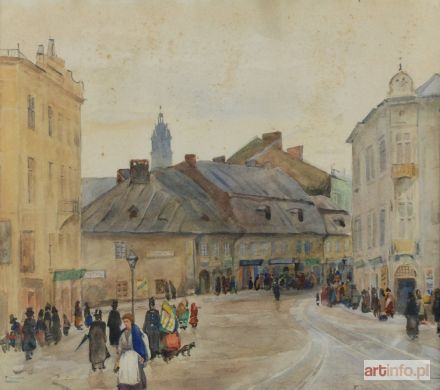 TUREK Franciszek | Wejście na Kazimierz (przed zburzeniem), 1912/1913