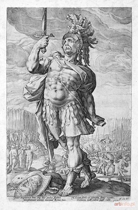 GOLTZIUS Hendrick | Publius Horatius, 1586