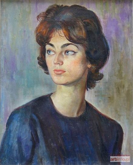 JANOWSKI Janusz Paweł | Portret Agnieszki, 1961