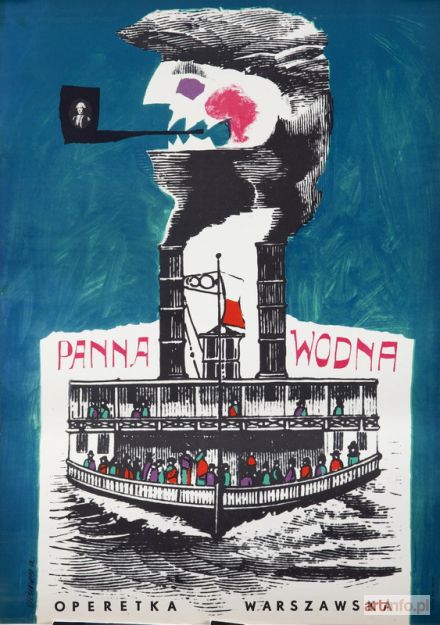 CIEŚLEWICZ Roman | PANNA WODNA, 1962 R.