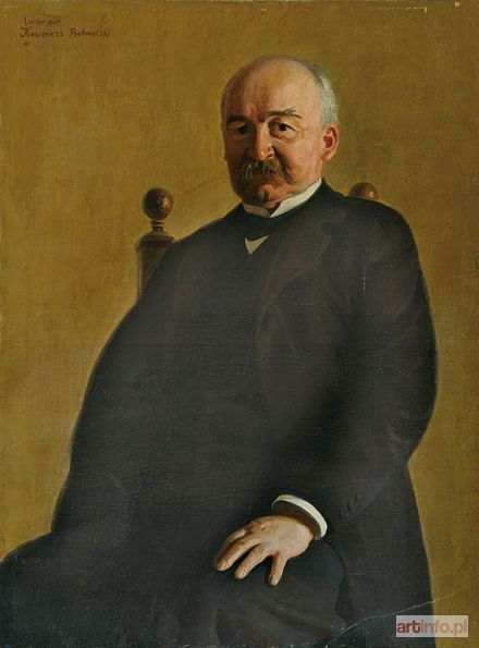 POCHWALSKI Kazimierz Teofil | PORTRET PROFESORA MIECZYSŁAWA ŁAZARSKIEGO, 1907