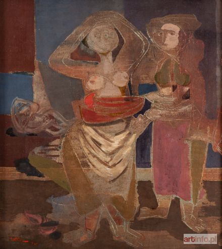 ADLER Jankiel | Kąpiące się, 1941 r.