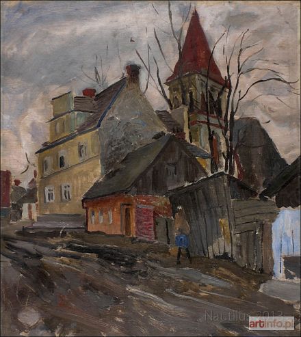 BORYSOWSKI Stanisław | Miasteczko, 1933