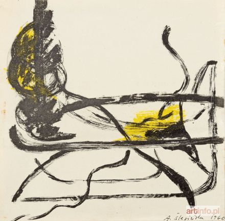 ŚLESIŃSKA Alina | KOMPOZYCJA, 1960
