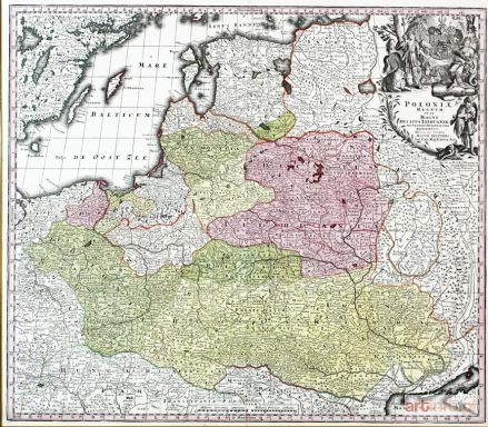 SEUTTER Matthäus | Poloniae  Regnum ut et Magni Ducatus Lithuaniae