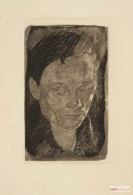 KOLLWITZ Käthe | Głowa kobiety, 1905