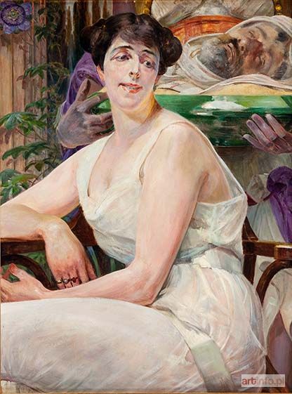 MALCZEWSKI Jacek | Portret kobiety jako Salome, 1909 r.