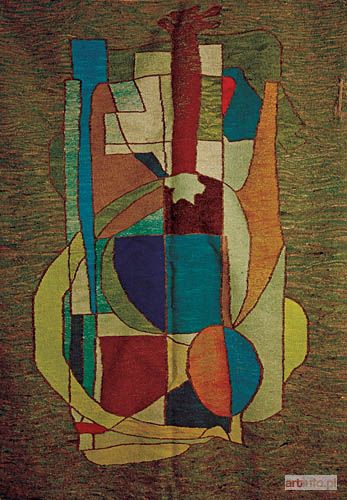 ŚLESIŃSKA Alina | KOMPOZYCJA Z ZÓŁCIź, 1963 R.