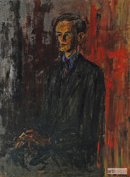 MORVAY Gabriel | Kompozycja ( Portret ), 1962