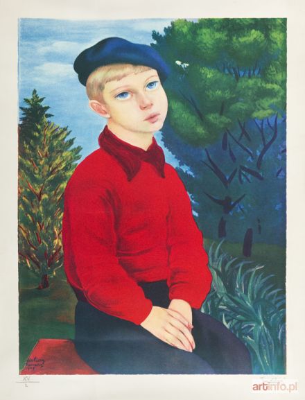 KISLING Mojżesz | Portret chłopca, 1948 r.