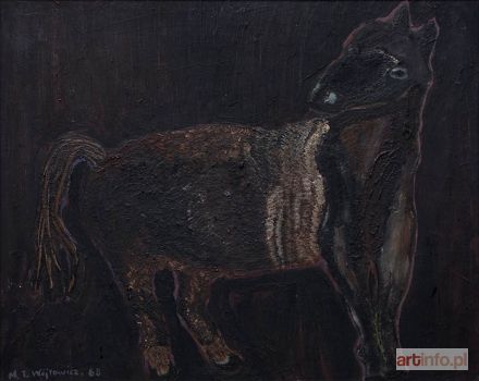 TARNAWSKA-WÓJTOWICZ Maria | Portret konia, 1969