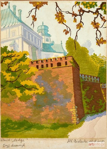 BIELECKI Władysław | Wawel. Pawilon gotycki, ok. 1925