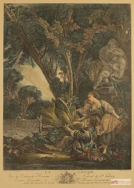 BEAUVARLET Firmin Jacques | Polowanie (La Chasse), XVIII w.