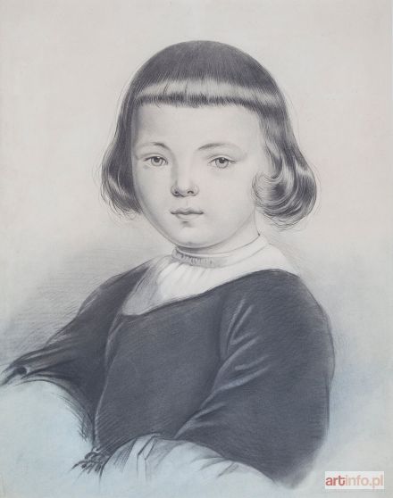 KRASIŃSKA Jadwiga | Portret dziecka, 1857