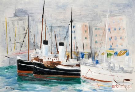 KISLING Mojżesz | LE PORT DE MARSEILLE, 1933