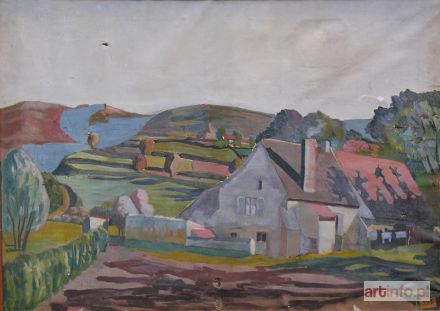 SEGAL Szymon (Simon) | Paysage a la ferme