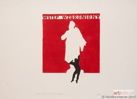 SOBOCKI Leszek | Nalepka. Wstęp wzbroniony II, 1970