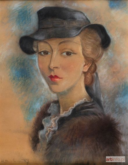 BERLEWI Henryk | Portret kobiety, 1937