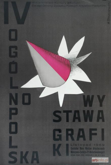 TOMASZEWSKI Henryk | Plakat - IV Ogólnopolska Wystawa Grafiki