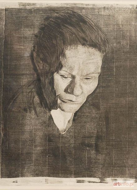 KOLLWITZ Käthe | Głowa kobiety, 1905