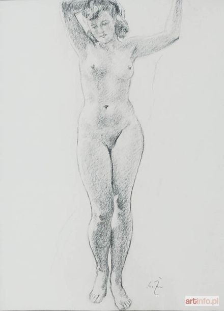 ŻURAWSKI Stanisław | Akt stojącej kobiety