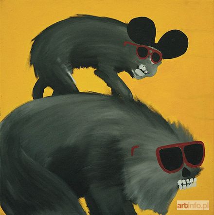 WĘGRZYN Magda | Monkeys with glasses, 2009