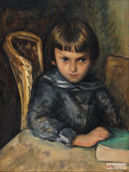 ANERI (WEISSOWA Irena) | Portret chłopca, 1920