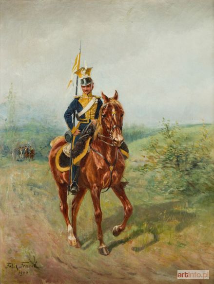 FRANICZ Feliks | Szwoleżer, 1900 r.