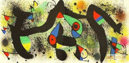 MIRÓ Joan | Abstrakcja 2, 1974