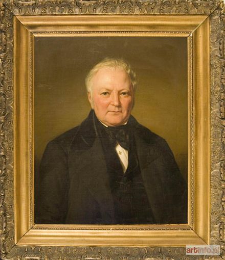 VERREYT Jacob Johann | PORTRET MĘŻCZYZNY, 1846